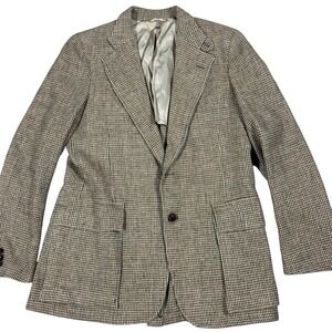 Men's Classic Houndstooth Blazer